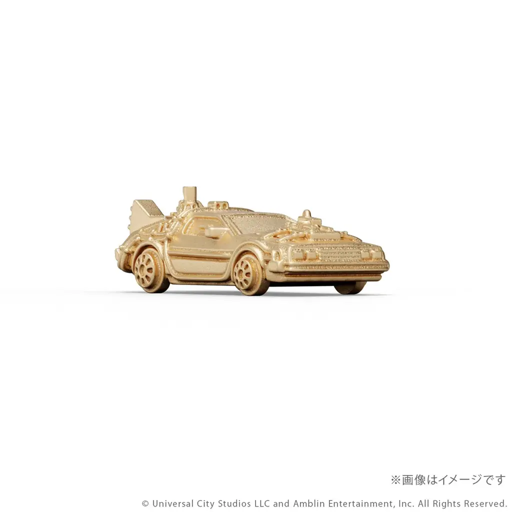 『バック・トゥ・ザ・フューチャー』「タイムマシン」 K18製ミニフィギュア3モデル。ジュエリー職人が約1㎝で再現 画像 24