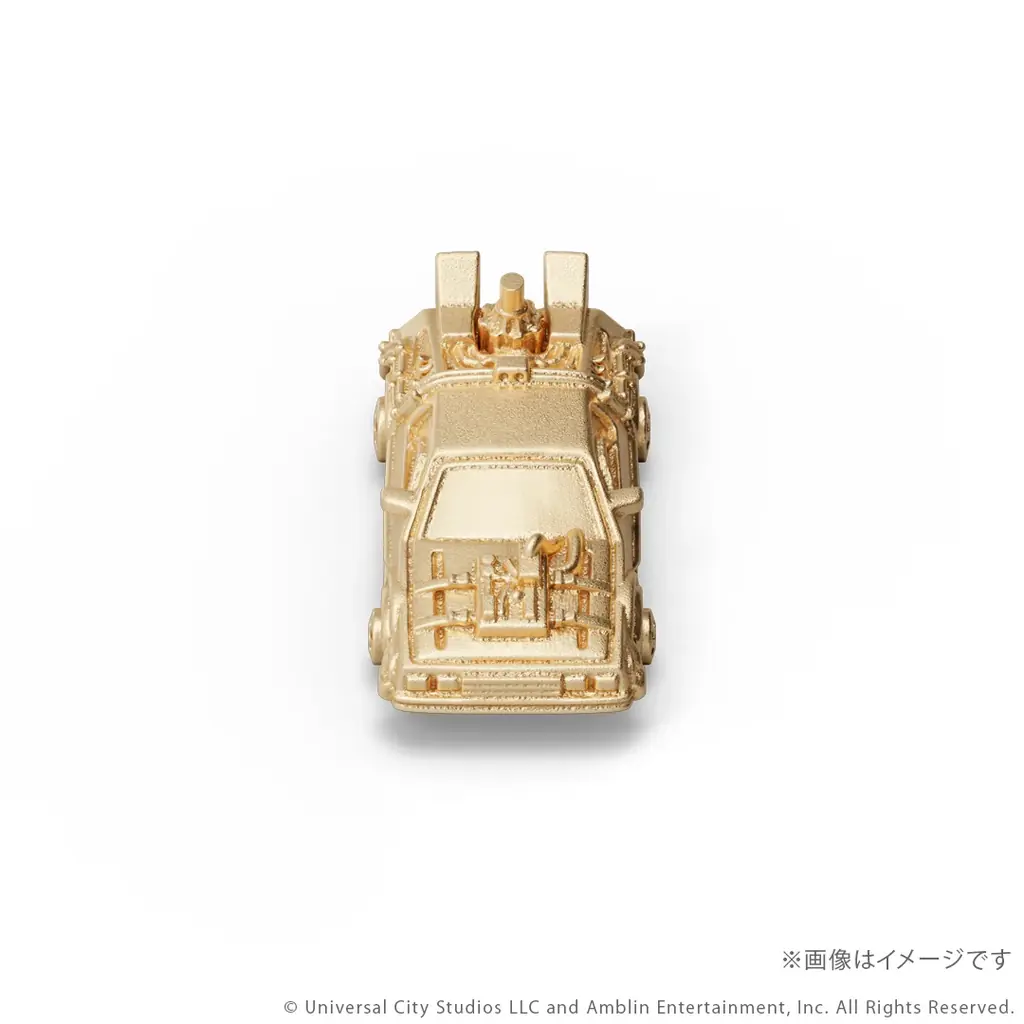『バック・トゥ・ザ・フューチャー』「タイムマシン」 K18製ミニフィギュア3モデル。ジュエリー職人が約1㎝で再現 画像 25