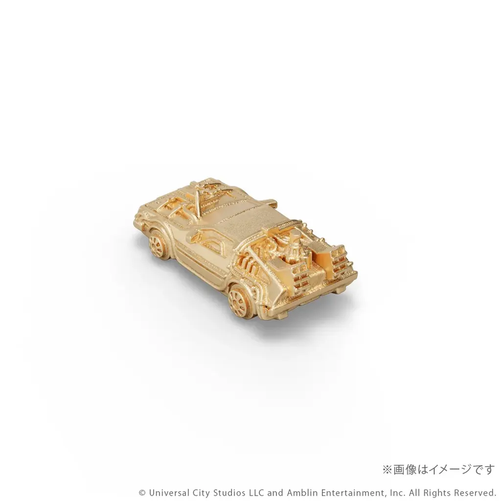 『バック・トゥ・ザ・フューチャー』「タイムマシン」 K18製ミニフィギュア3モデル。ジュエリー職人が約1㎝で再現 画像 26