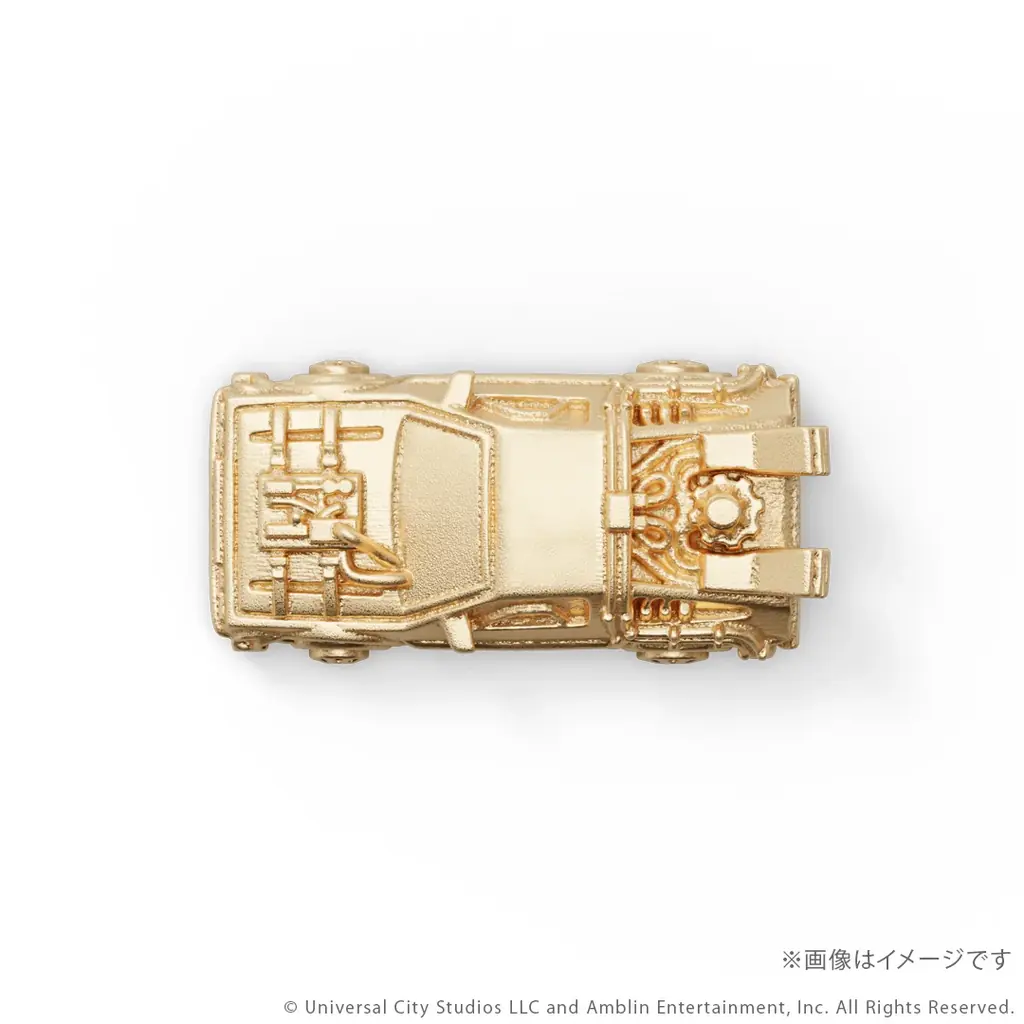 『バック・トゥ・ザ・フューチャー』「タイムマシン」 K18製ミニフィギュア3モデル。ジュエリー職人が約1㎝で再現 画像 27