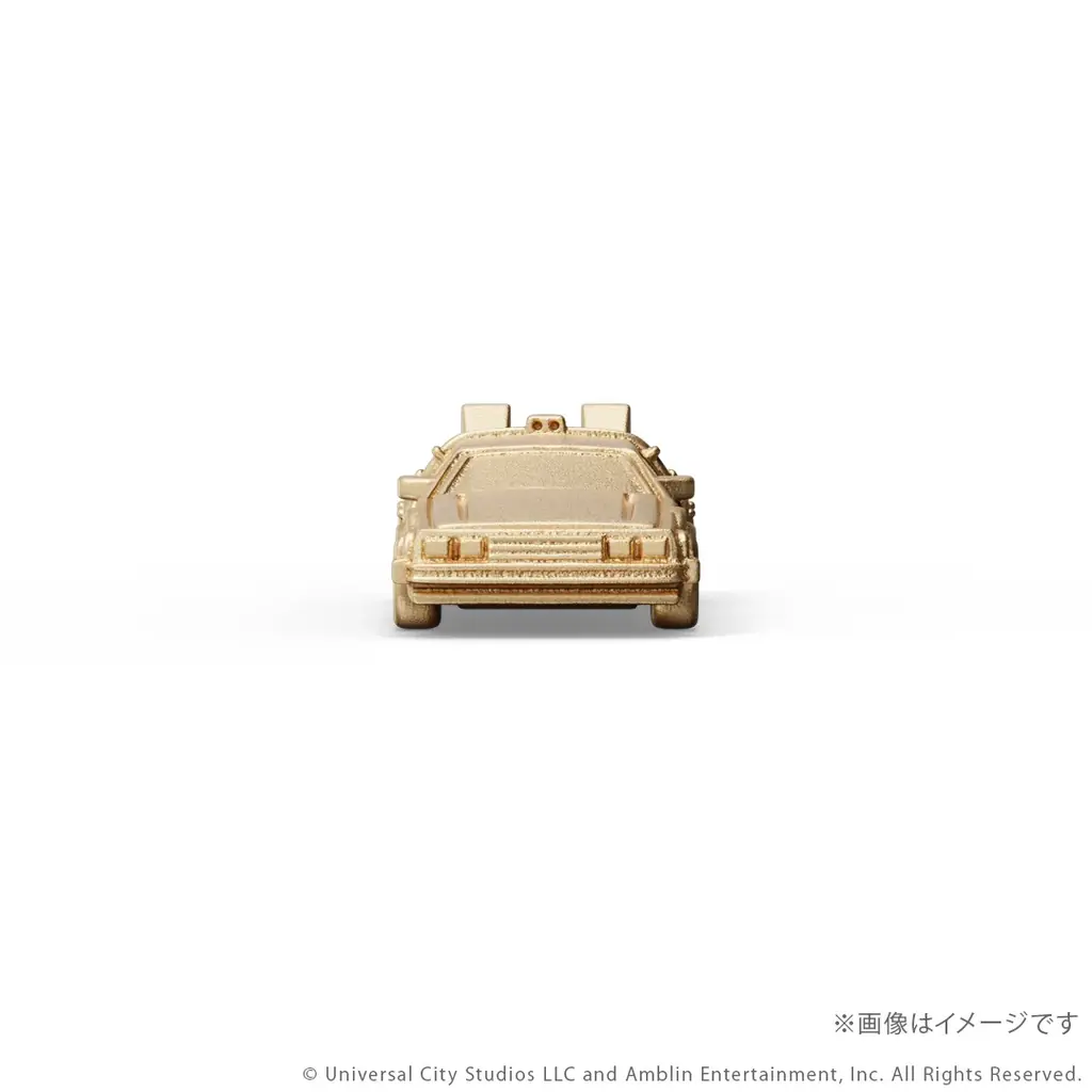 『バック・トゥ・ザ・フューチャー』「タイムマシン」 K18製ミニフィギュア3モデル。ジュエリー職人が約1㎝で再現 画像 4