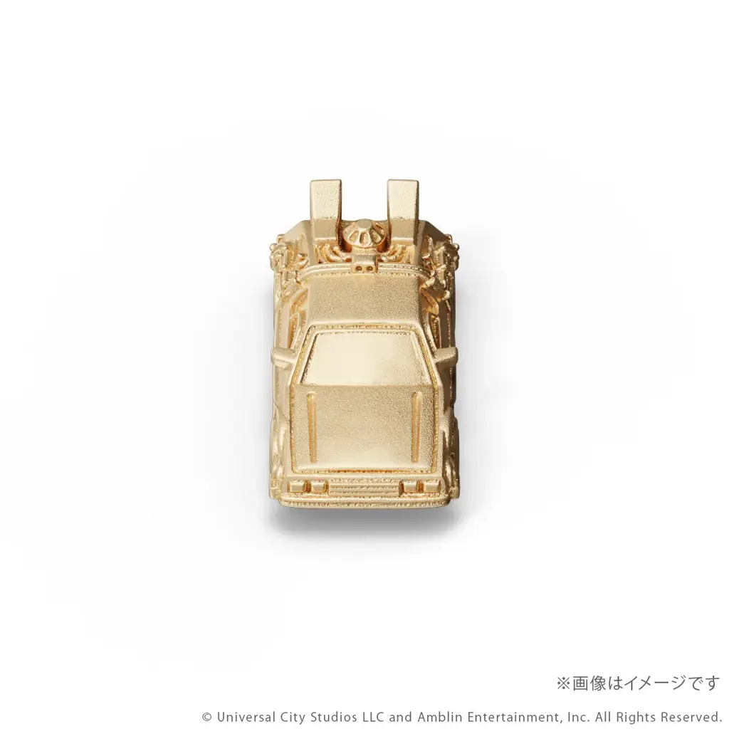 『バック・トゥ・ザ・フューチャー』「タイムマシン」 K18製ミニフィギュア3モデル。ジュエリー職人が約1㎝で再現 画像 7