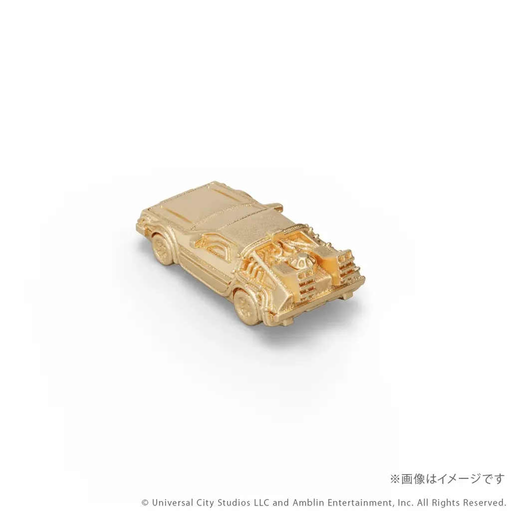 『バック・トゥ・ザ・フューチャー』「タイムマシン」 K18製ミニフィギュア3モデル。ジュエリー職人が約1㎝で再現 画像 8