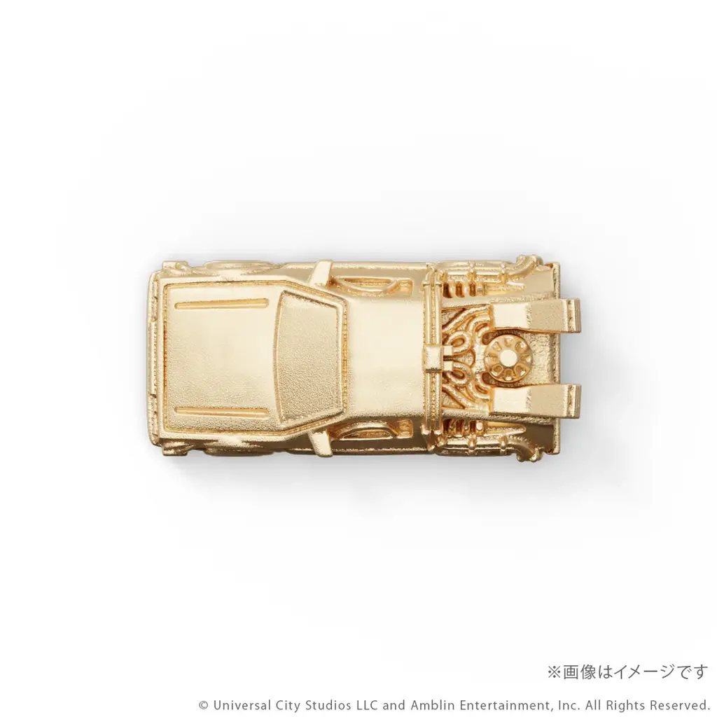 『バック・トゥ・ザ・フューチャー』「タイムマシン」 K18製ミニフィギュア3モデル。ジュエリー職人が約1㎝で再現 画像 9