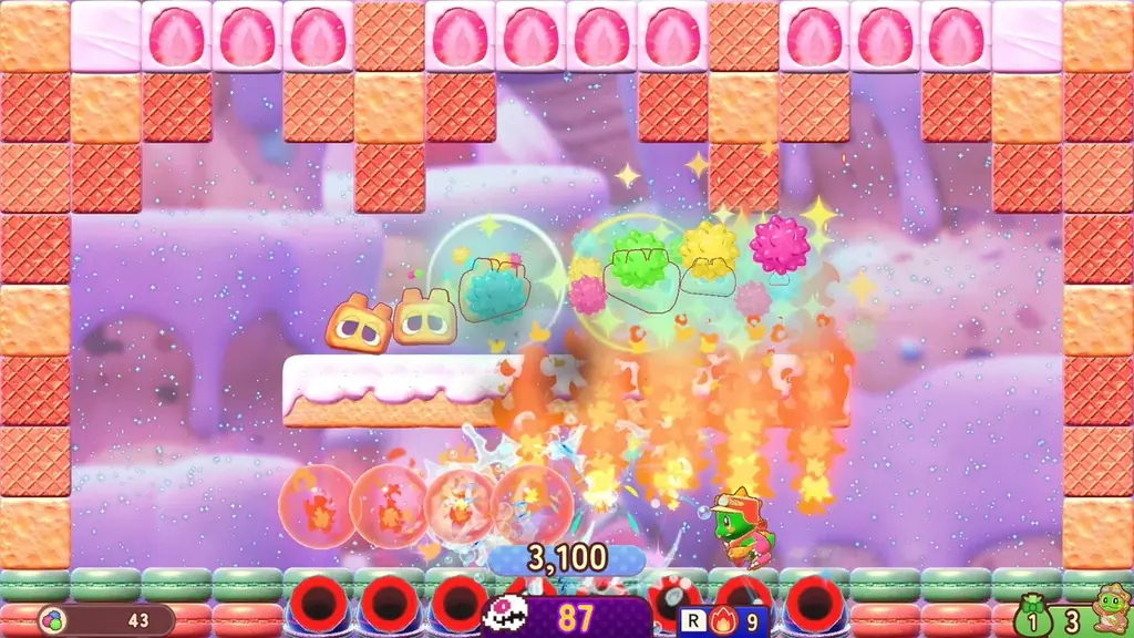 Nintendo Switch™/PlayStation®5用ソフト『バブルボブル シュガーダンジョン ブースト』最新PVと新要素の詳細情報公開！ 画像 7