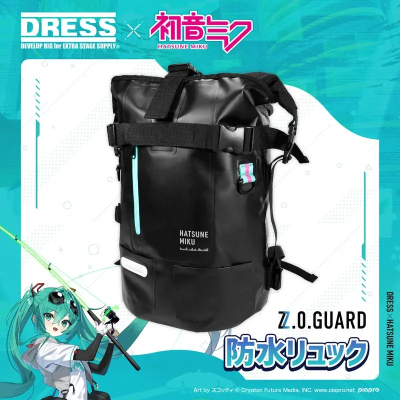 “推し”と釣りができる時代へ。初音ミクが釣具に降臨！夜のフィールドで輝く「光るリール・ロッド」など実戦仕様の全12アイテム、DRESSから史上初*の異色コラボが実現。 画像 13