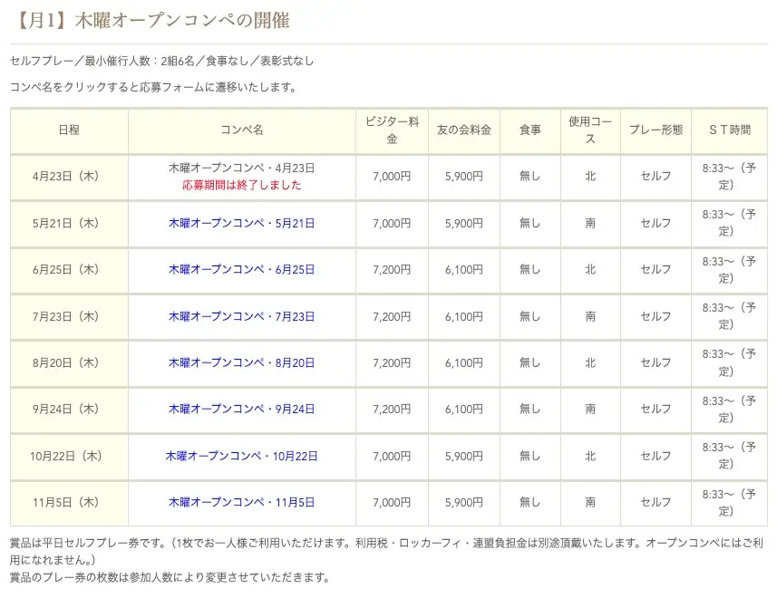 いよいよ明日4月29日開催！北海道・早来カントリー倶楽部「バリューゴルフFUNコンペ」で2026年シーズンが本格始動 画像 3