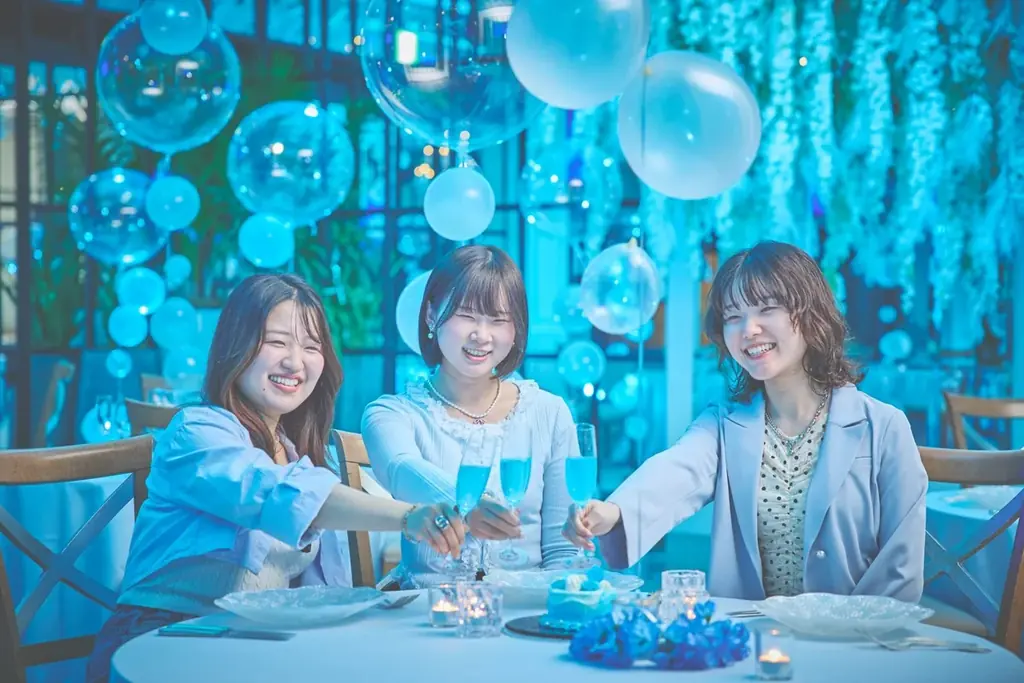 【名古屋】＜昨年大好評＞青の世界に魅了される「Ristrante Mare Blu」夏季限定オープン！プリントシール機やフォトブースの”映え空間″とイタリアンコースを堪能 画像 22