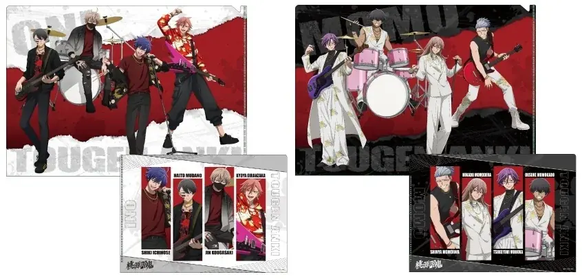 人気TVアニメ『桃源暗鬼』より、新規イラストを使用した新商品が発売！　全国アニメイトと通販では、ポストカードがもらえるフェアが開催中！ 画像 3