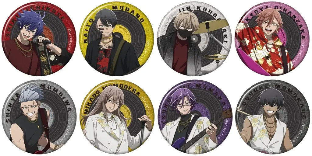 人気TVアニメ『桃源暗鬼』より、新規イラストを使用した新商品が発売！　全国アニメイトと通販では、ポストカードがもらえるフェアが開催中！ 画像 4