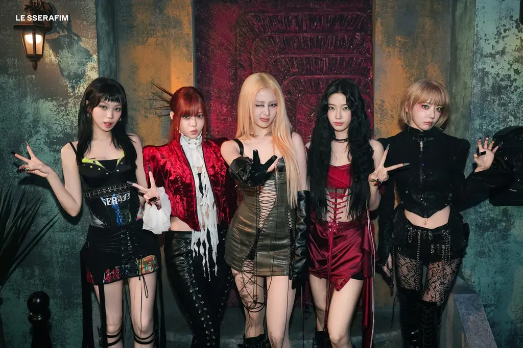 グローバルシーンで活躍するK-POPアーティストLE SSERAFIMとFEELCYCLEのコラボレーション 画像 3