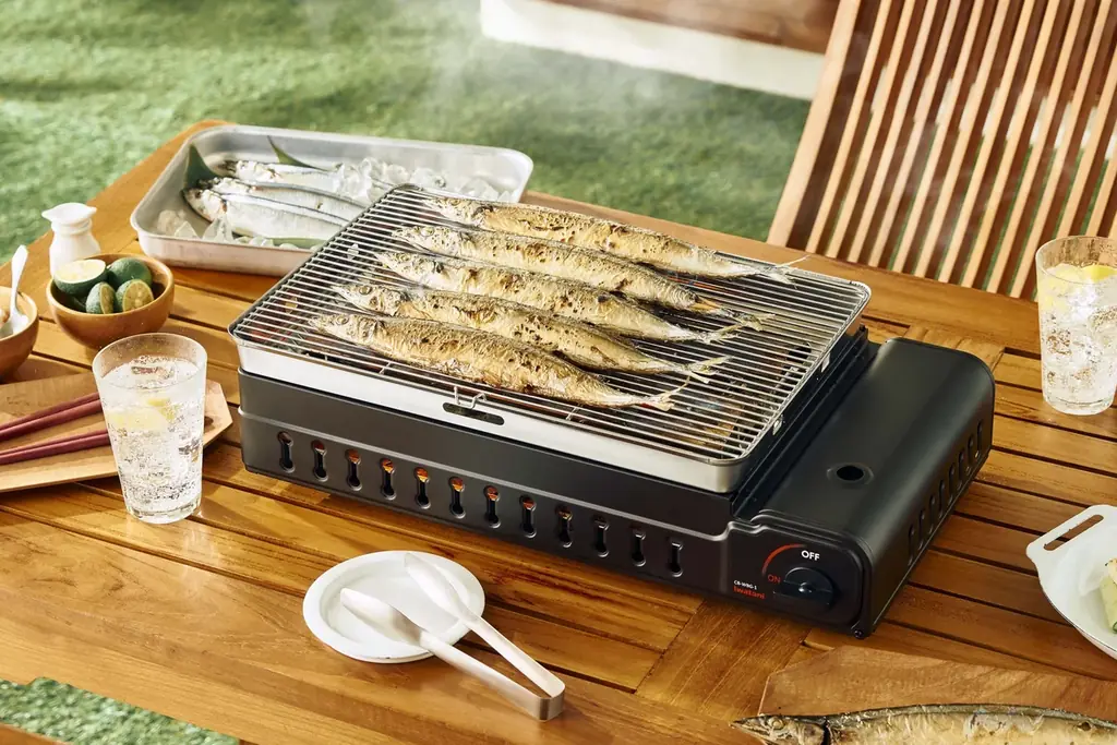 バーベキュー・調理用品 L DESIGN WORKS Xross grip イワタニ ワイドBBQグリル 家族で使える卓上｜ベストカレンダー