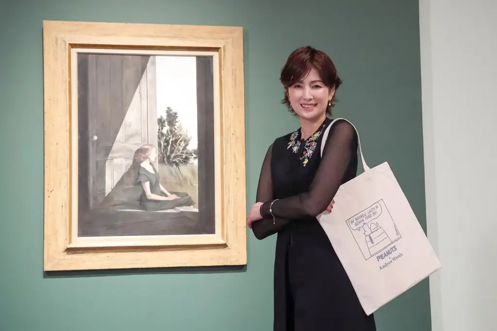 今日から開幕！「東京都美術館開館100周年記念　アンドリュー・ワイエス展」俳優・吉瀬美智子さんが来場！「ワイエスの作品が持つ力に引き込まれ、“ずっとここにいたい”と思いました。」 画像 1