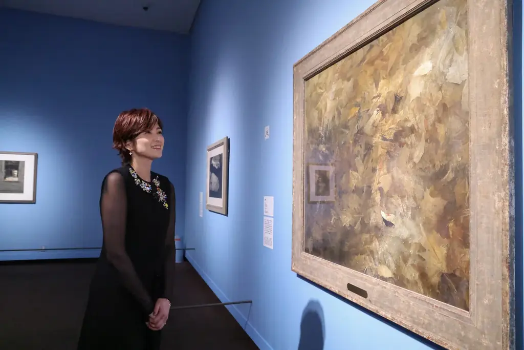 今日から開幕！「東京都美術館開館100周年記念　アンドリュー・ワイエス展」俳優・吉瀬美智子さんが来場！「ワイエスの作品が持つ力に引き込まれ、“ずっとここにいたい”と思いました。」 画像 2