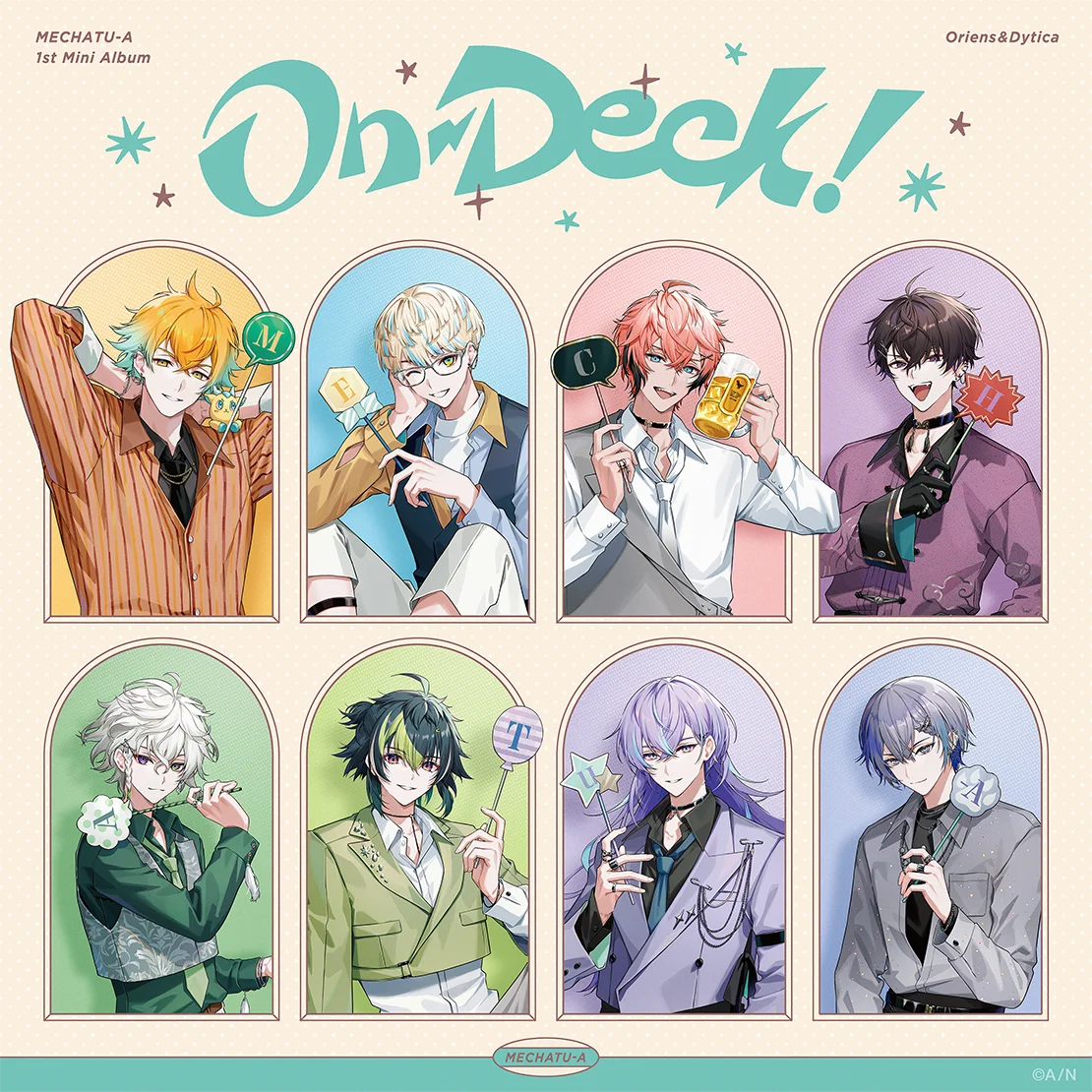 MECHATU-A 1st Mini Album「On-Deck!」2026年7月22日(水)発売！さらに、2026年10月にはKアリーナ横浜でのライブ開催も！ 画像 5