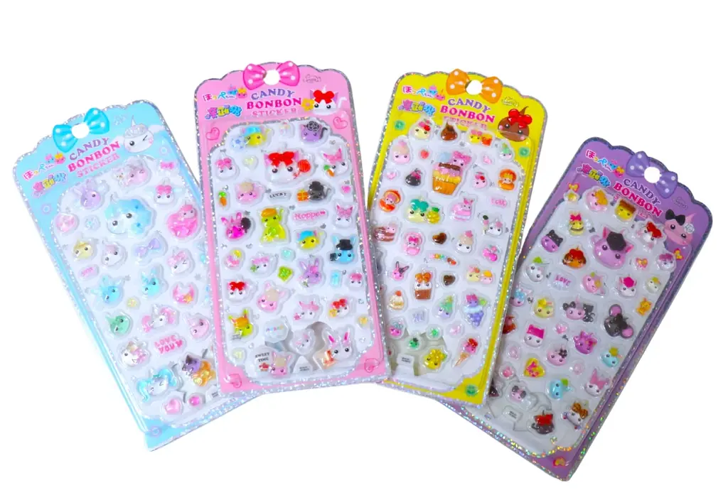 ほっぺちゃん新作シールが5月発売、韓国で流通開始