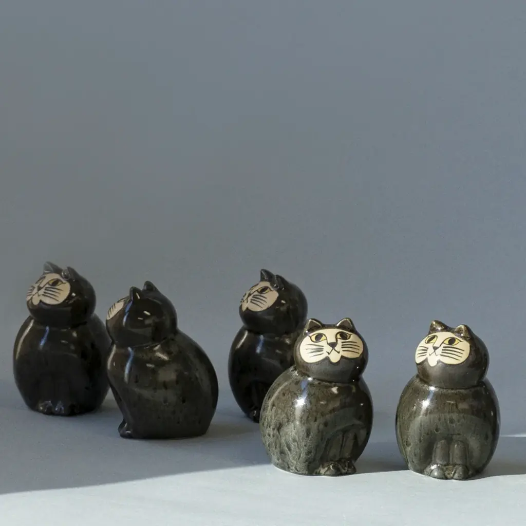 【数量限定】スウェーデンの陶芸家リサ・ラーソンの特別な猫の陶器「月明かりのミア」が待望の再入荷。 画像 2