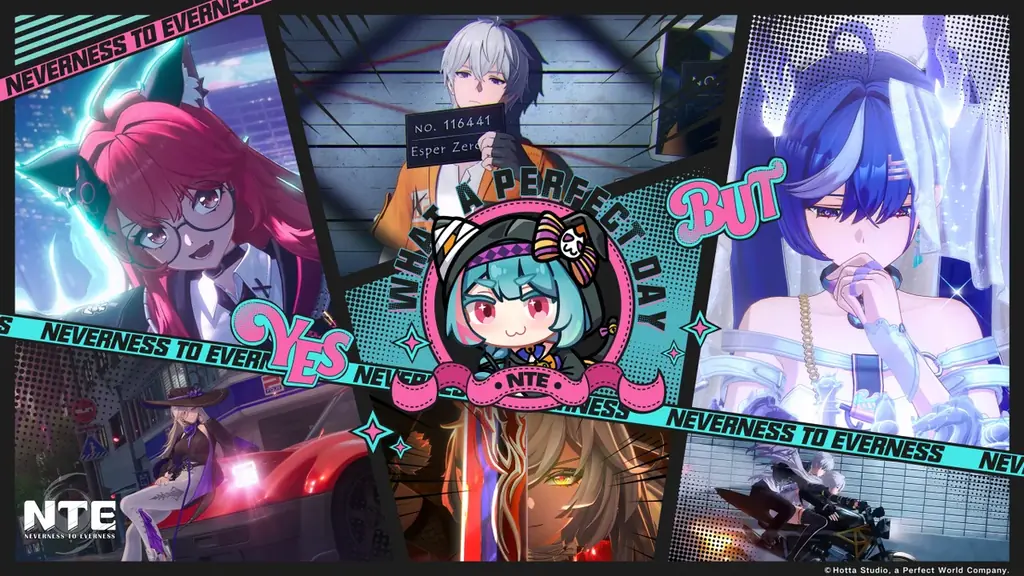 超現実都市オープンワールドRPG『NTE: Neverness to Everness』本日4月29日より正式リリース！リリースを記念した豪華報酬が多数登場！ 画像 2