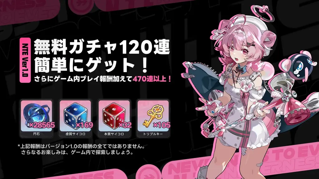 超現実都市オープンワールドRPG『NTE: Neverness to Everness』本日4月29日より正式リリース！リリースを記念した豪華報酬が多数登場！ 画像 5