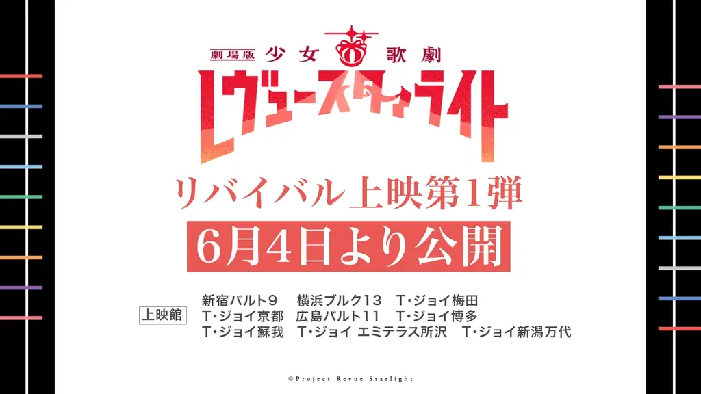 「劇場版 少女☆歌劇 レヴュースタァライト」9周年記念　5年連続リバイバル上映決定！ 画像 7
