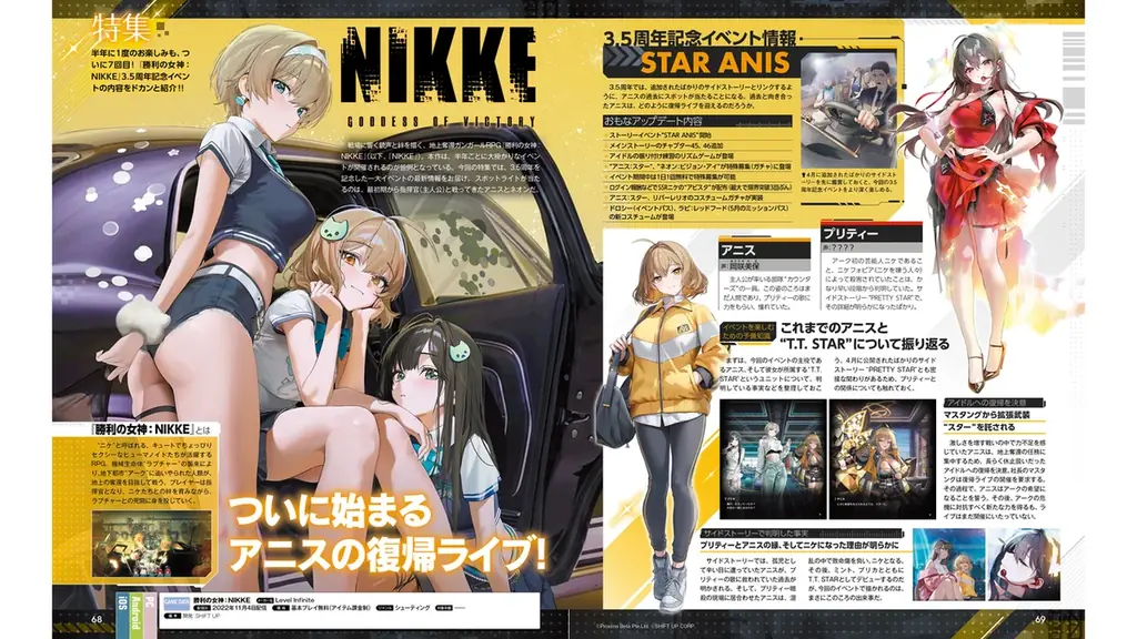 『勝利の女神：NIKKE』3.5周年記念イベント「STAR ANIS：PART２」開幕！新ニケ「ネオン：ビジョン・アイ」登場＆アニス新コスチューム「スターライト」実装！ 画像 9