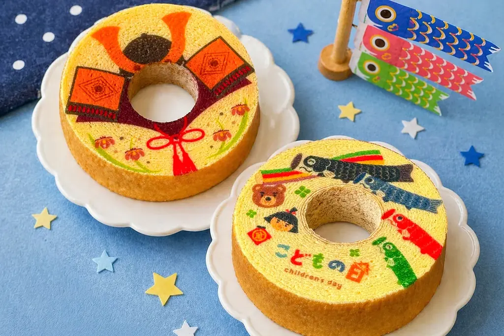 【こどもの日限定】開けてびっくり！“鯉のぼり＆兜”が現れるグルテンフリーバウム、5/1登場！ 画像 1