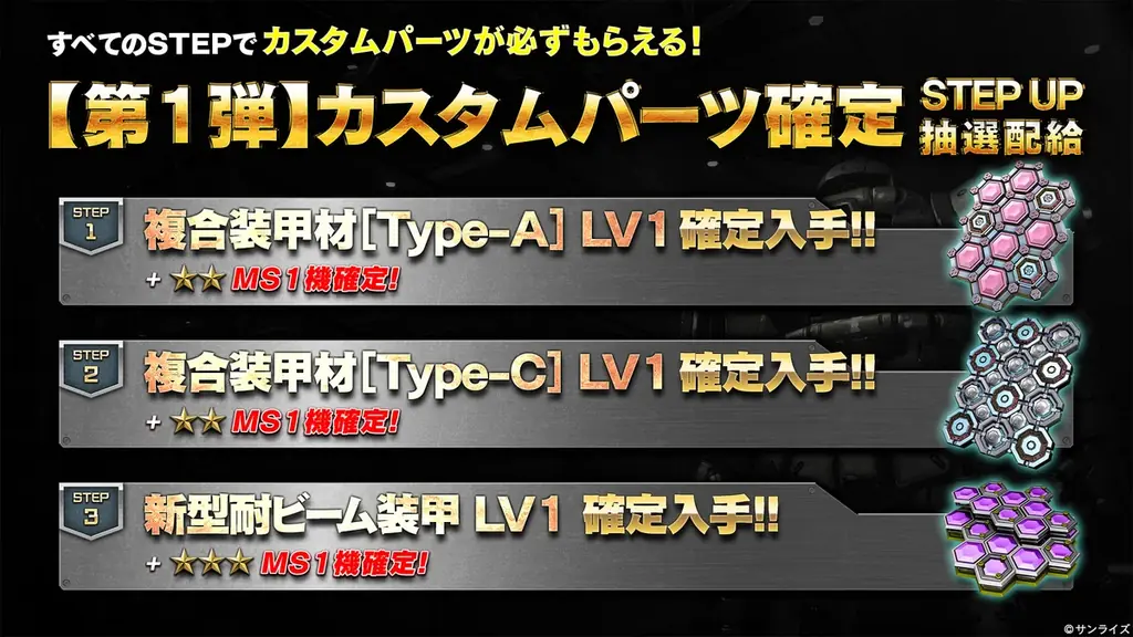 『機動戦士ガンダム　バトルオペレーション２』「ゴールデンウィークキャンペーン」開催中！『爆熱！ゴォォッド！フィンガァァァッ!!』ゴッドガンダム登場！ 画像 8