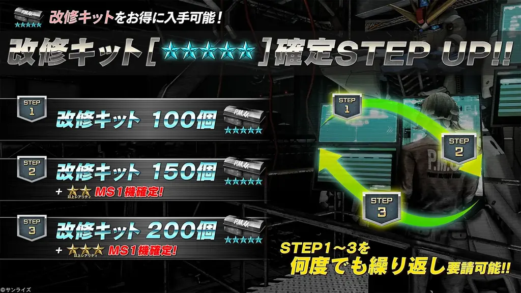 『機動戦士ガンダム　バトルオペレーション２』「ゴールデンウィークキャンペーン」開催中！『爆熱！ゴォォッド！フィンガァァァッ!!』ゴッドガンダム登場！ 画像 9