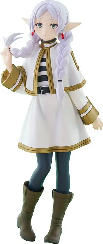 『葬送のフリーレン』より、「POP UP PARADE フリーレン 三つ編みVer.」フィギュアが登場。あみあみにて予約受付中。 画像 2