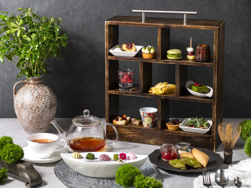 5月1日から横浜で抹茶とチェリーの季節限定アフタヌーンティー