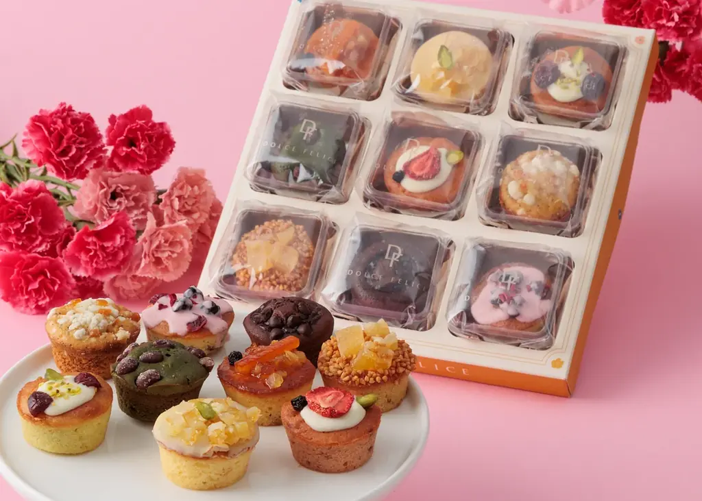 母の日に贈る花束みたいな9種パウンドケーキ