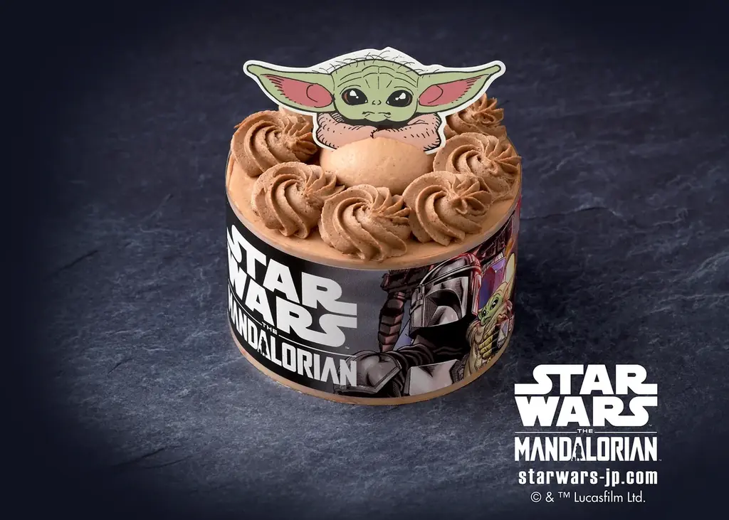 【銀座コージーコーナー】『スター・ウォーズ』の世界観を表現したスイーツが登場！キュートな「グローグー」をデザインしたチョコケーキも！ 画像 5