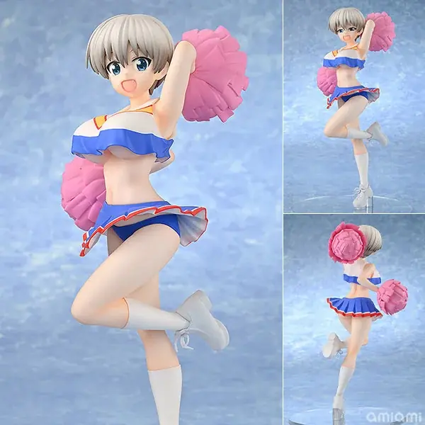 TVアニメ『宇崎ちゃんは遊びたい！ω』より、チアガール姿の「宇崎花」「宇崎月」がフィギュアで登場。 画像 2