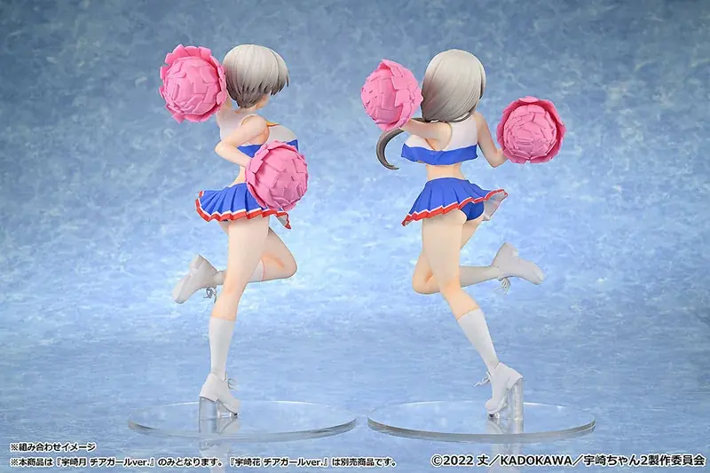 TVアニメ『宇崎ちゃんは遊びたい！ω』より、チアガール姿の「宇崎花」「宇崎月」がフィギュアで登場。 画像 27