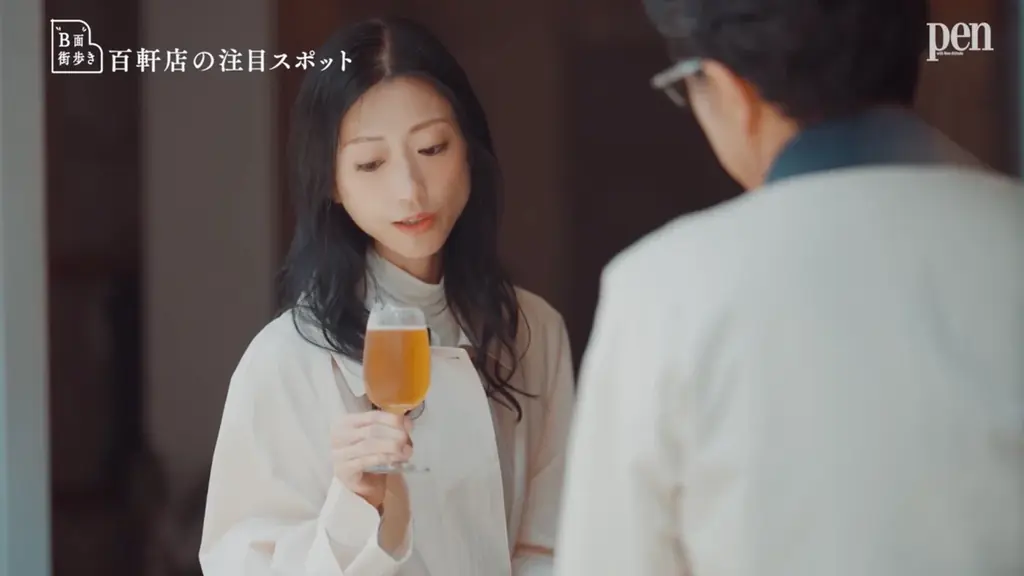 PenがYouTube番組『“B面”街歩き』をスタート！編集者の速水健朗とタレントの壇蜜が歴史やエンタメ作品と紐付けながら、さまざまな街の最旬スポットを巡る。 画像 4
