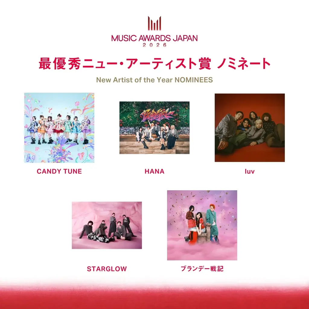 「MUSIC AWARDS JAPAN」ノミネート作品を発表！最終投票がスタートし、6月13日の授賞式へ 画像 4