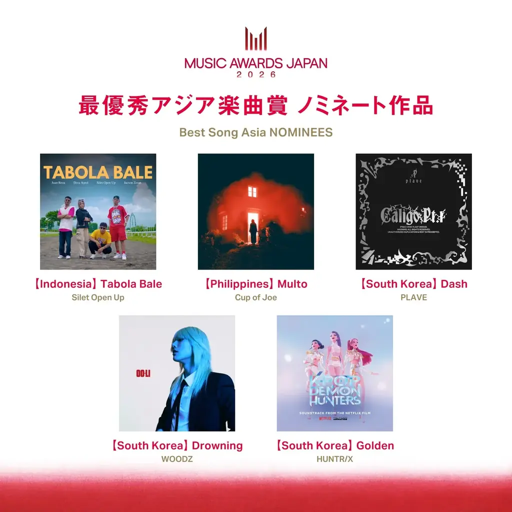 「MUSIC AWARDS JAPAN」ノミネート作品を発表！最終投票がスタートし、6月13日の授賞式へ 画像 7