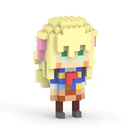 ドラマチックRPG『ヘブンバーンズレッド』と ミタクルブロック 初コラボ！第31A部隊6名がミタクルブロックとして4月30日（木）より発売 画像 8