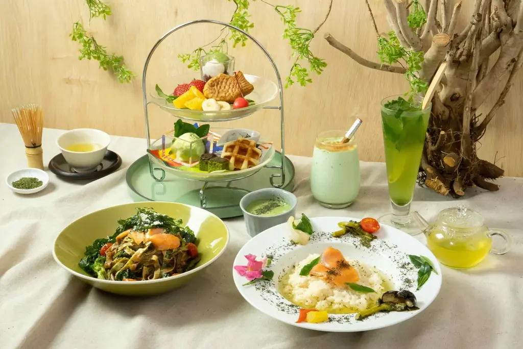 おふろcafe狭山茶フェア