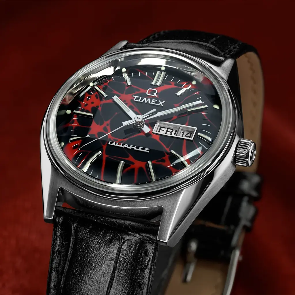 アメリカの腕時計『TIMEX（タイメックス）』より、熱狂的人気を誇る70年代の伝説モデルが『Q TIMEX Red Vega Reissue』として待望の復刻！ 画像 2