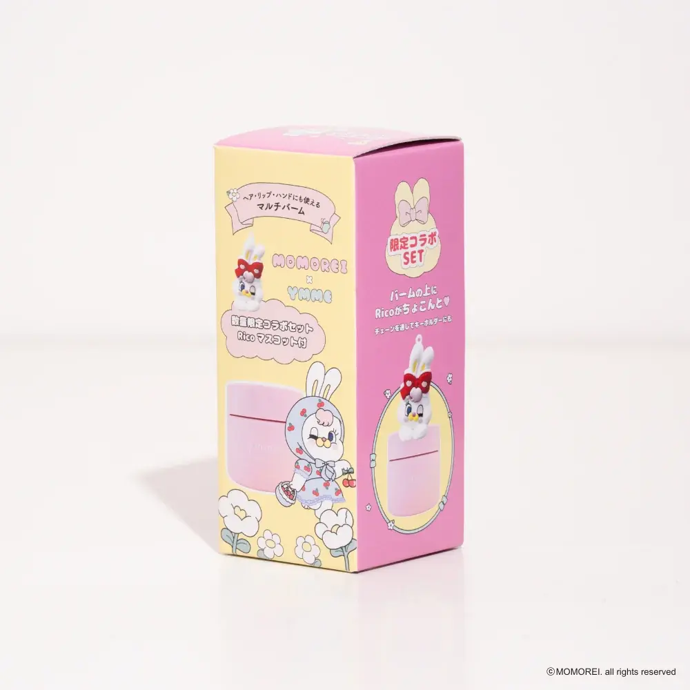 ymme（ワイミー）と韓国で人気のキャラクター「MOMOREI（モモレイ）」の限定コラボヘアケアを発売。レトロかわいいデザインの特別セットが登場！ 画像 4