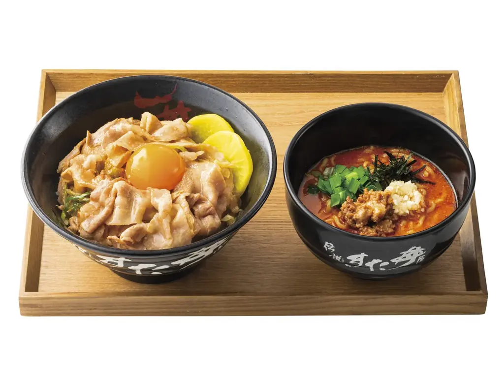 暑さを感じ始めるこの時期に！冷やし×ニンニク×ニラ×担々麺の食欲増進すたみなメニューが登場！5月1日（金）～全国の伝説のすた丼屋で『冷やし担々麺』を発売！ 画像 2