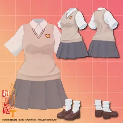 V、『とある科学の超電磁砲T』御坂美琴・白井黒子のVRChat向けデジタルファッションの制作総指揮を担当 画像 10
