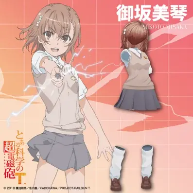 V、『とある科学の超電磁砲T』御坂美琴・白井黒子のVRChat向けデジタルファッションの制作総指揮を担当 画像 2