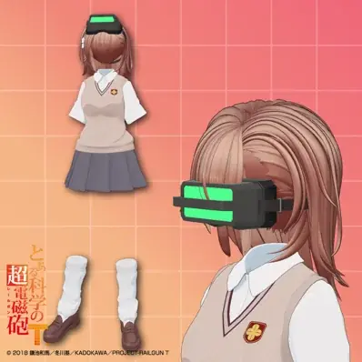 V、『とある科学の超電磁砲T』御坂美琴・白井黒子のVRChat向けデジタルファッションの制作総指揮を担当 画像 20