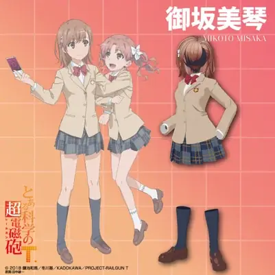 V、『とある科学の超電磁砲T』御坂美琴・白井黒子のVRChat向けデジタルファッションの制作総指揮を担当 画像 4