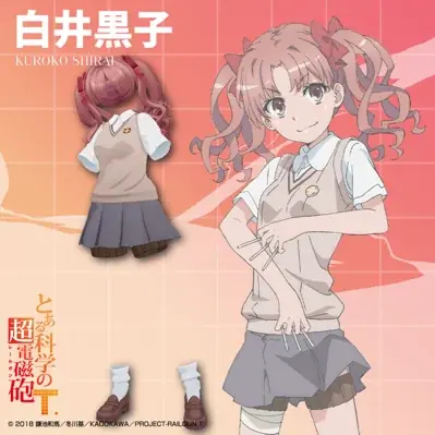 V、『とある科学の超電磁砲T』御坂美琴・白井黒子のVRChat向けデジタルファッションの制作総指揮を担当 画像 6