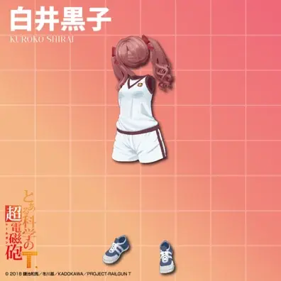 V、『とある科学の超電磁砲T』御坂美琴・白井黒子のVRChat向けデジタルファッションの制作総指揮を担当 画像 9