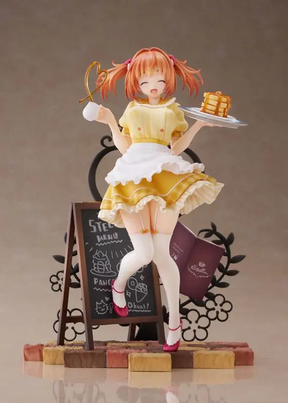 大人気ゲーム『喫茶ステラと死神の蝶』より、「墨染希」がフィギュア化。「笑顔」フェイスパーツ付きの「あみあみ限定版」で登場。 画像 5
