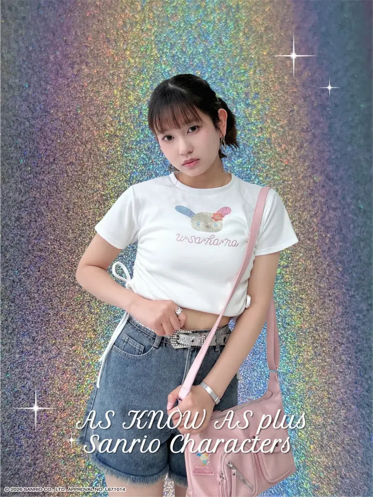 AS KNOW AS plusから『サンリオキャラクターズ』のTシャツが登場！ 画像 2